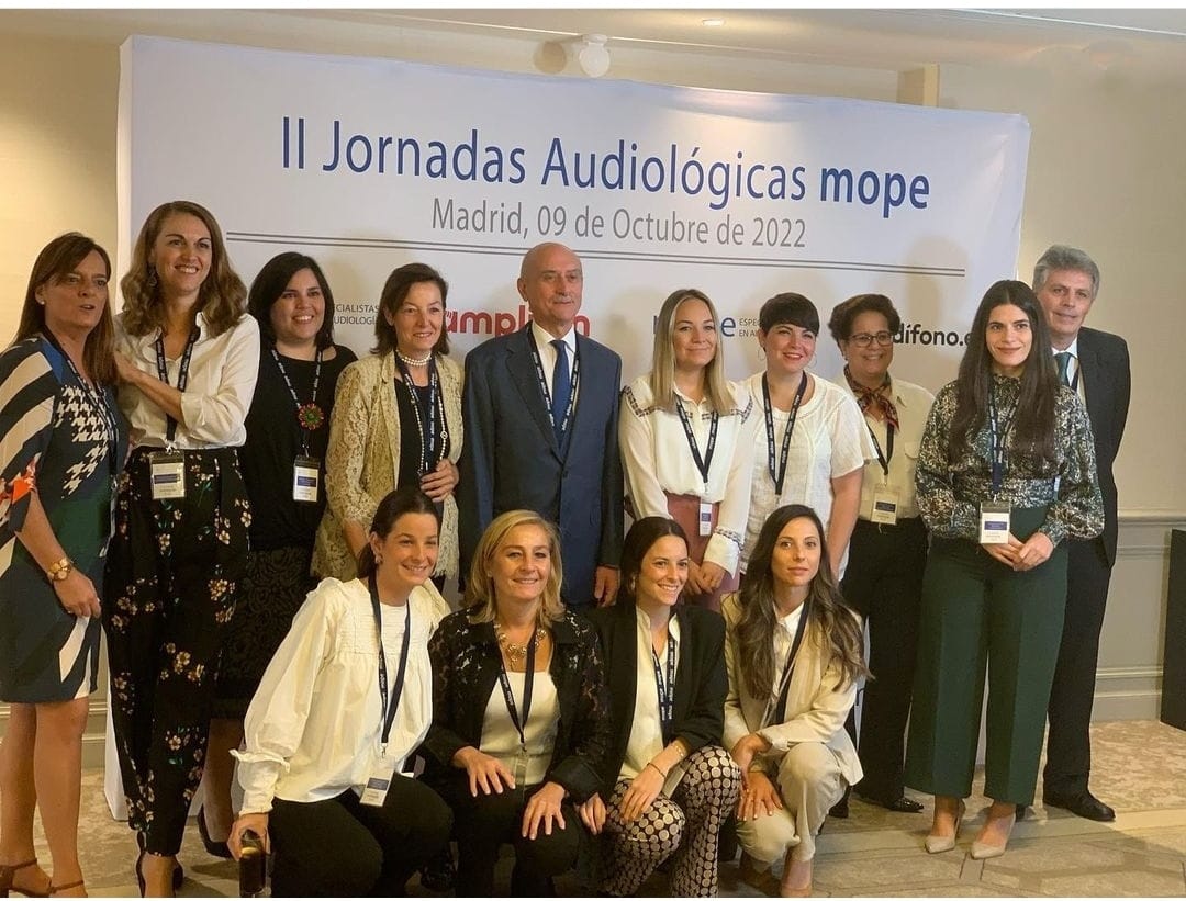 Qué alegría dió al equipo de mope reencontrarnos en las Jornadas audiológicas con los alumnos y antiguos alumnos. @mopeformacion #jornadasaudiologicasmope