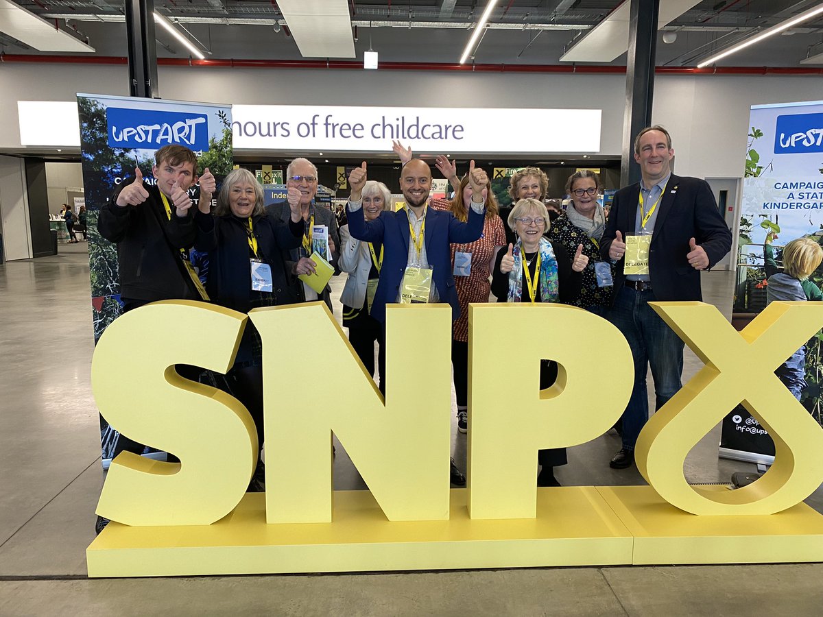 We did it! #SNP22 votes to raise the formal school start age to six - and create a universal kindergarten stage.