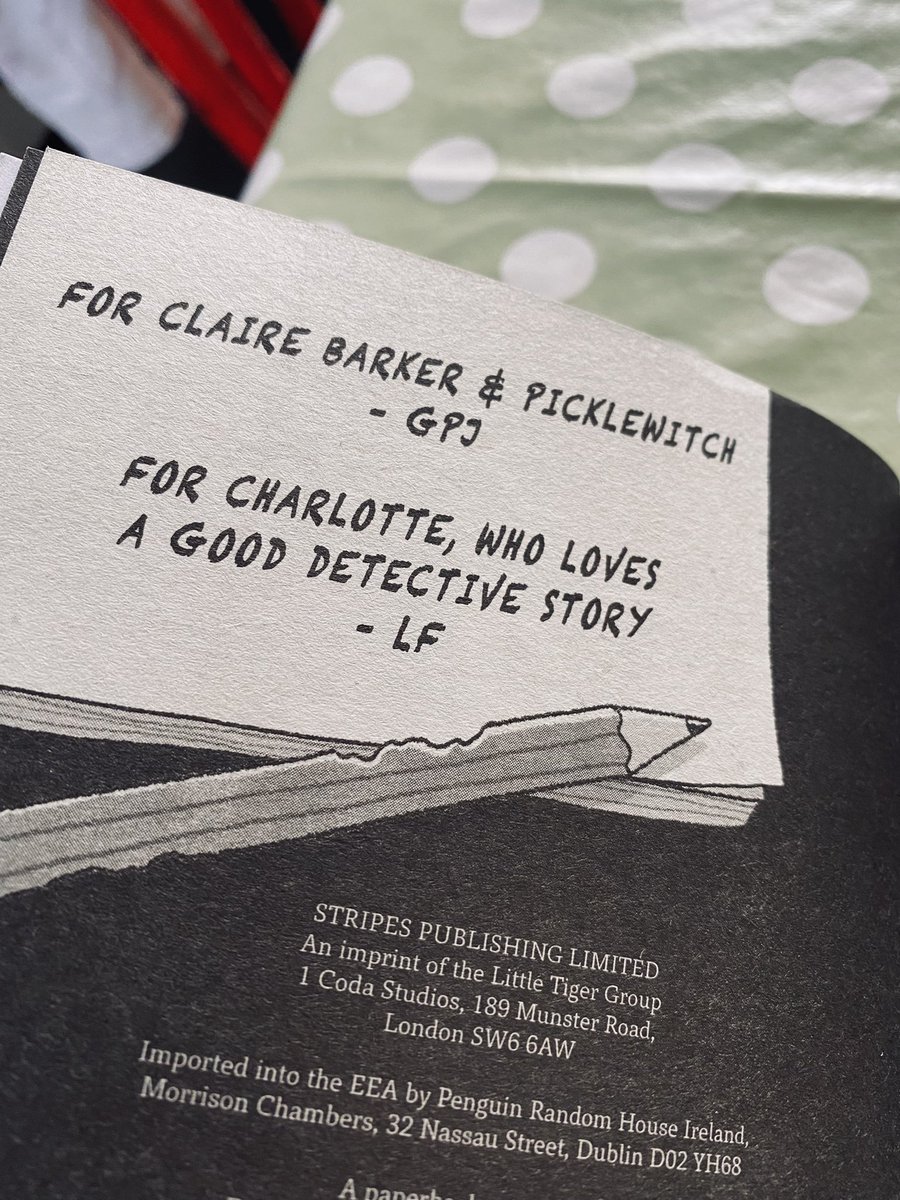 clairebarker's tweet photo. #Picklewitch has been moonlighting! Thank you @jonesgarethp This has made my day. It’s the kippers knickers @FaberChildrens 🎃🎃🎃 https://t.co/xQ57KVXdvF