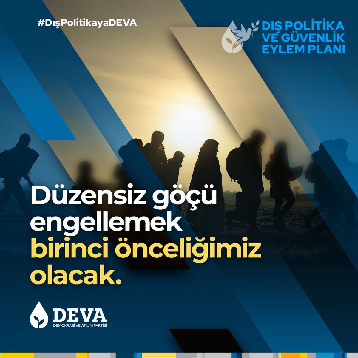 DEVA Partisi'nin Dış Politika ve Güvenlik Eylem Planından konu başlıkları. 
<a href="/alibabacan/">Ali Babacan</a>
<a href="/devapartisi/">DEVA Partisi</a>
#DışPolitikayaDEVA