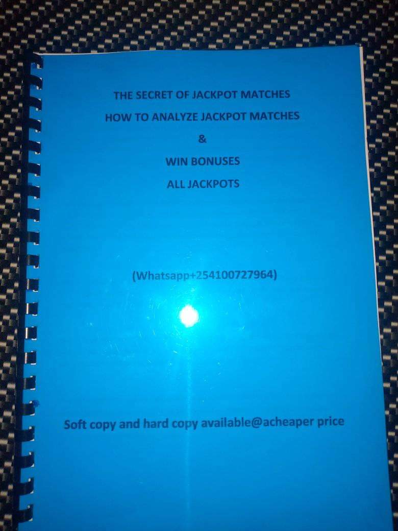 MulaTips's tweet image. Itabidi sasa nibuy hii thesis for jackpot predictions