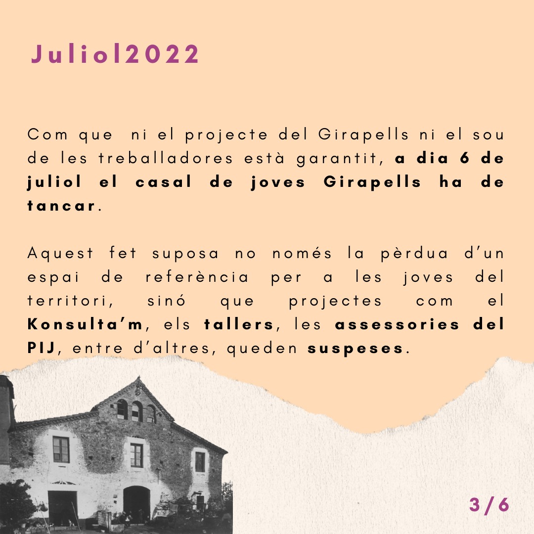 🔴QUÈ ESTÀ PASSANT AL GIRAPELLS?🔴