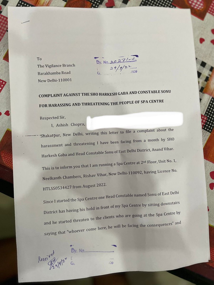 Official_AWAS's tweet photo. Harassments extortions abusive all we are facing (SHO anand vihar with beat Cons.sonu) and sp. staff also involved Since 4-5 days Beat const. Sonu is sitting on my Spa door with SHO order 100 number called. no action taken.@JointCP_ER @LtGovDelhi @DCP_SHAHDARA @CPDelhi @PTI_News https://t.co/hVItzlQ7ph