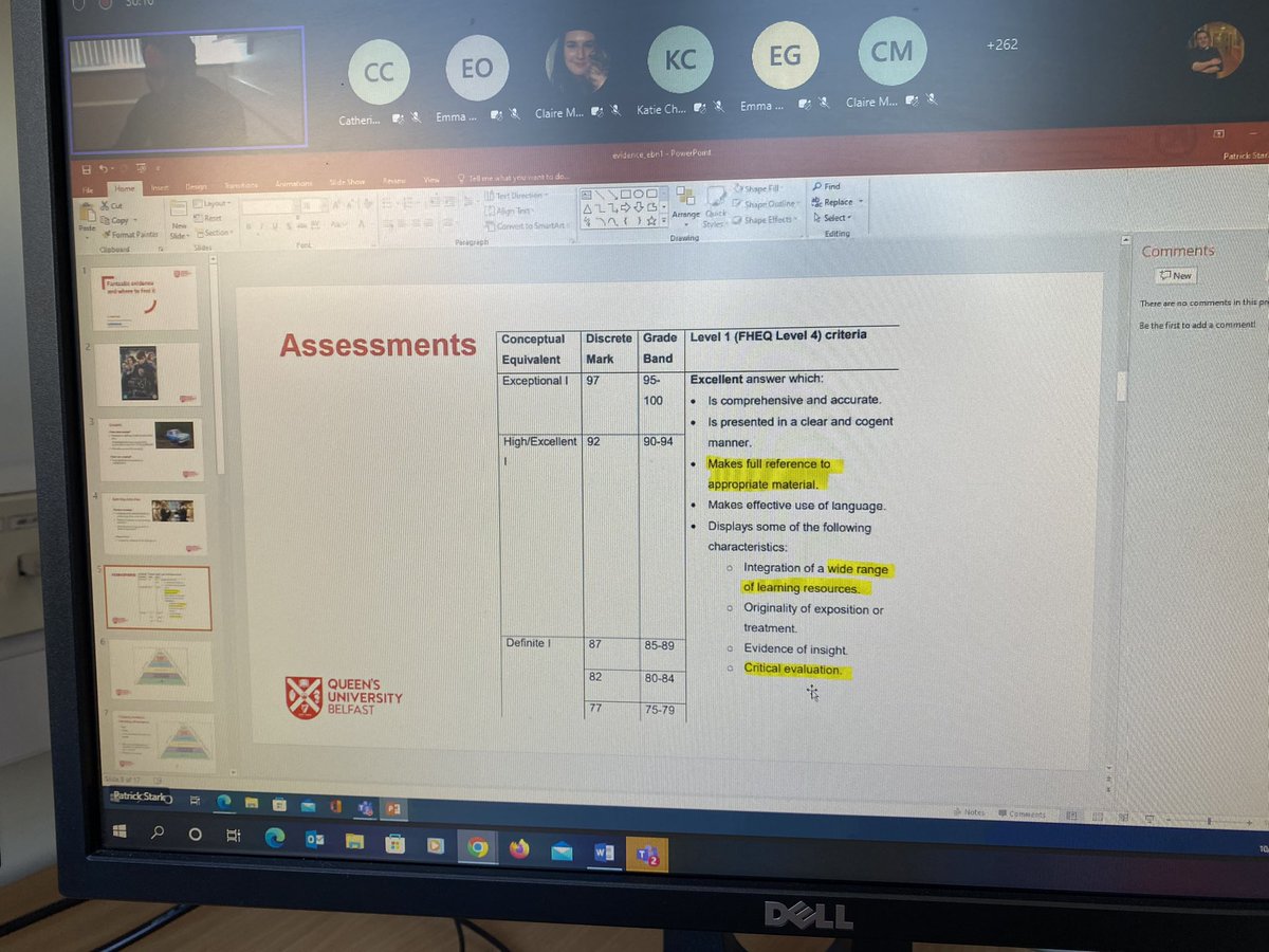 QUBAmbitionSONM's tweet photo. #Fantastic #Evidence and Where to Find It 🧙🪄courtesy of the Wizard himself @starkresearch1! #InPatrickWeTrust #QUBEBN #LoveQUBNursing #WhyWeDoEBN 🧡💙 https://t.co/WF2cBpQVrC