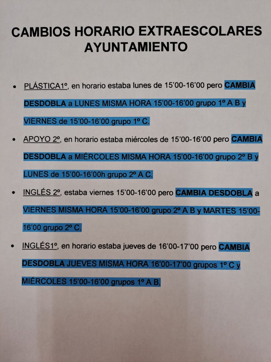 HOY COMIENZAN LAS CLASES DE EXTRAESCOLARES DEL AYUNTAMIENTO EN EL COLE @ayto_elda colegiopintorsorollaelda.blogspot.com/2022/10/hoy-co…