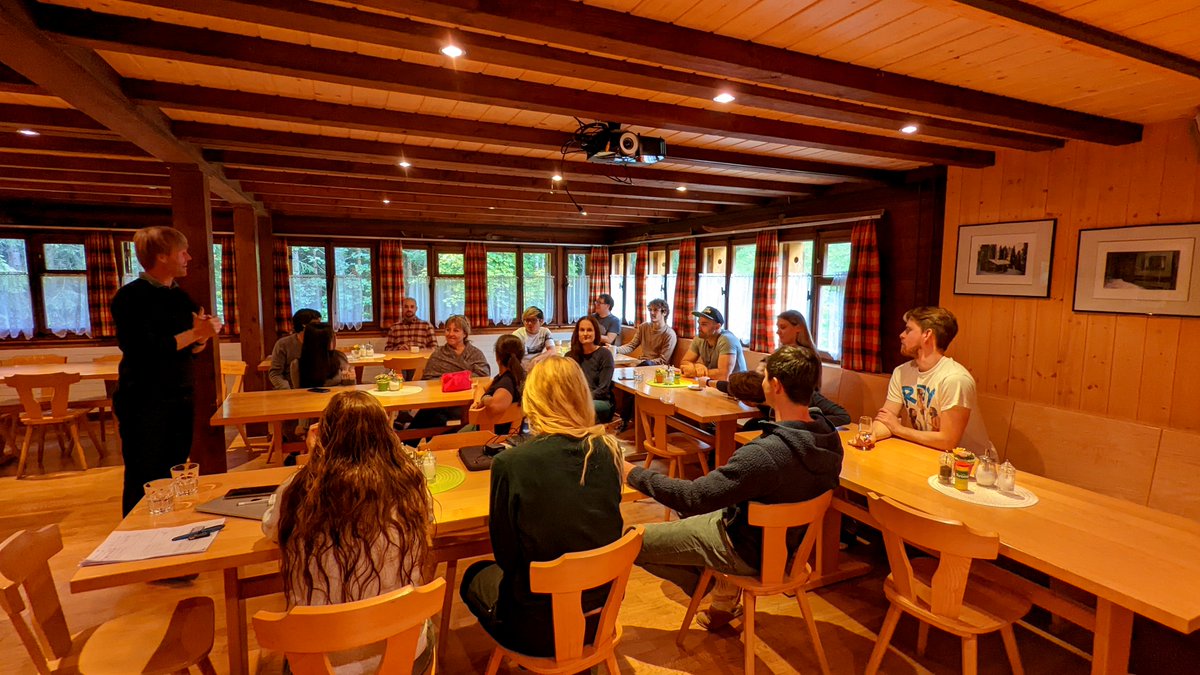 Only fun at our lab retreat in Engelberg with ground-breaking science 🧫🧬🧪🔬[ideas] and breath-taking nature 🐄🍀🍄🍃! <a href="/ETH/">ETH Zürich</a>