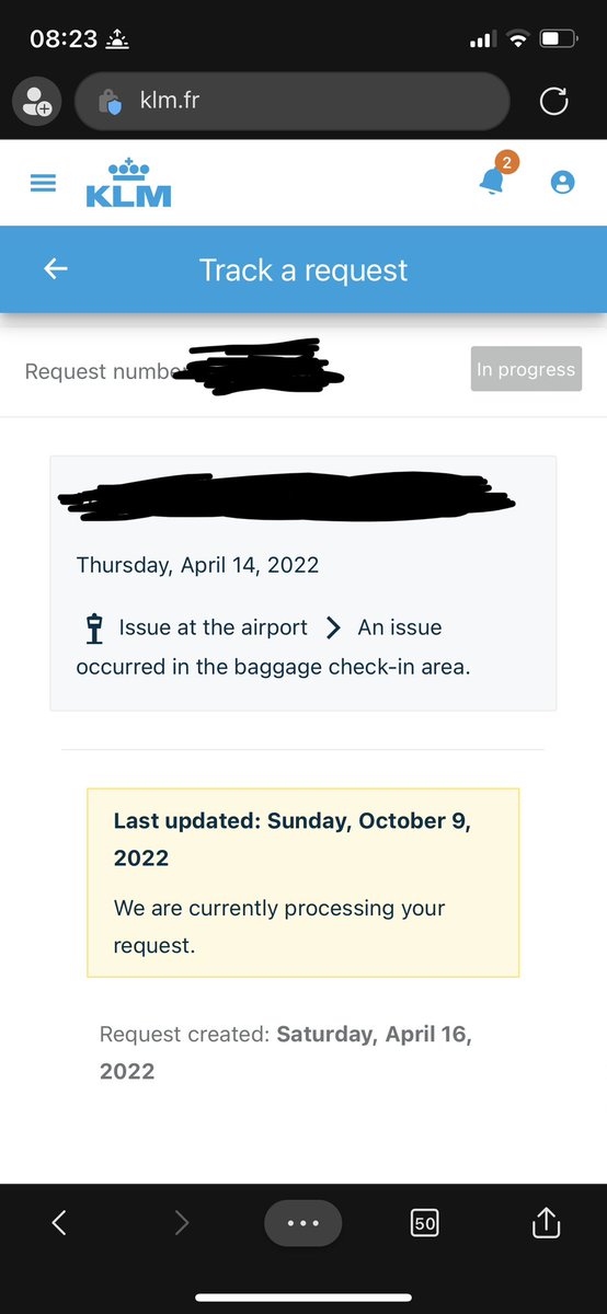Hey <a href="/KLM/">KLM</a>, i’m waiting for 6 months already for a claim to be handled. Don’t you think it’s about time to fix this? Already called you a few times and you keep saying ‘it’s busy’. So taking the shaming route now…