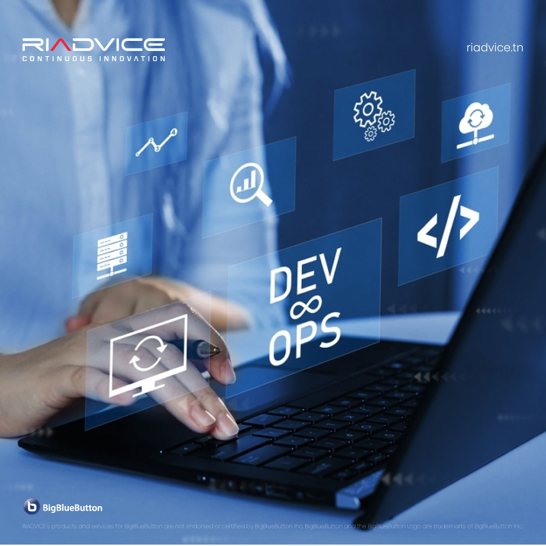 RIADVICECOM's tweet photo. Optimisez votre pepline grâce à nos solutions #DevOps qui rendront certainement votre #workflow plus fluide 
Contactez-nous dès maintenant via https://t.co/2CjDR5nmNe
#RIADVICE #BigBlueButton #devops #digitaltransformation #infrastructure https://t.co/r87zN0V6Fg