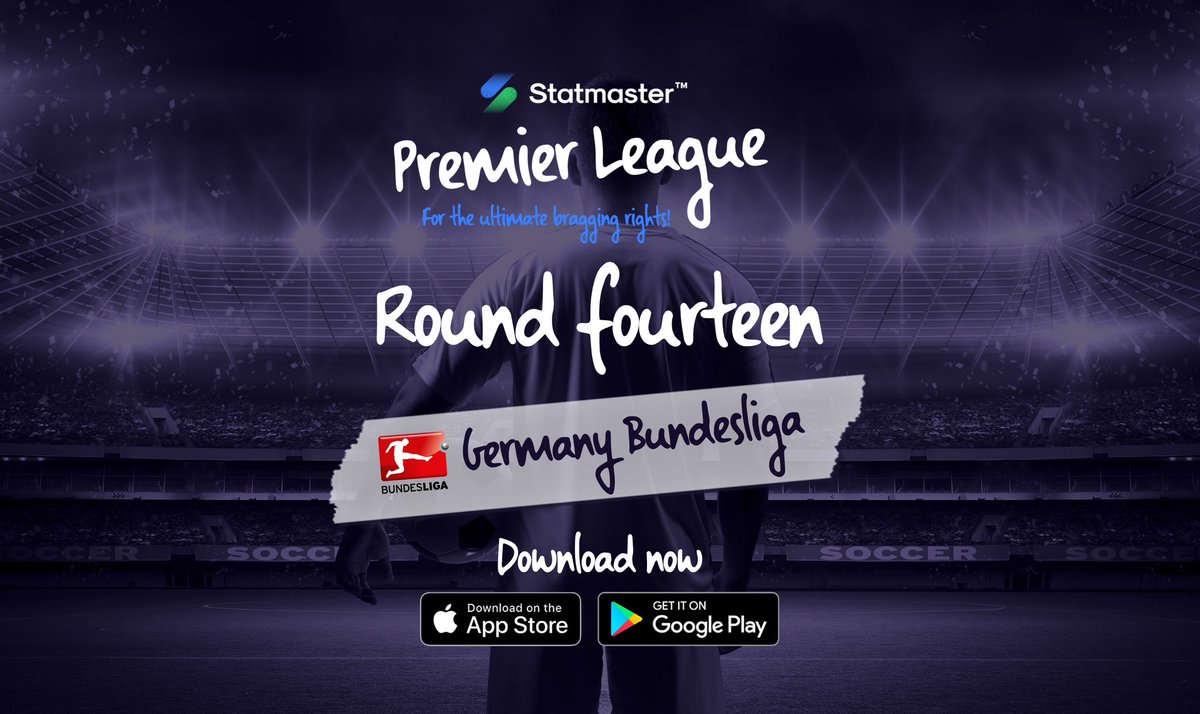 statmasterio's tweet photo. Round fourteen of the
#StatmasterPremierLeague

We have decided to really spice things up and stay with #Bundesliga for the 3rd week in a row

This will really test the teams when you can’t select the same team twice

So let’s see if the Leaderboard changes this week https://t.co/d3HtPx92y0