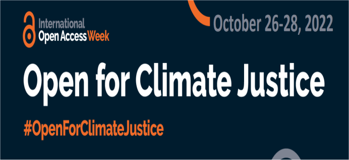 SU_Libraries's tweet photo. The focus of this year's International Open Access Week will be on climate change and climate justice. See the full programme and register to attend here: https://t.co/FDDkiDBK4D
#OpenAccessweek2022 #StellenboschUniversity #SULibraries https://t.co/tDtH4rMxxV