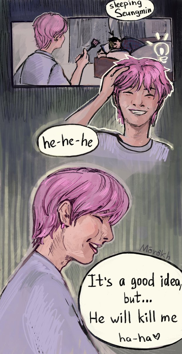 _morokh_'s tweet photo. #StrayKidsComeback #Straykidsfanart #StrayKids #MAXIDENT #Seungmin #Jeongin 
Awesome comeback and wonderful boys ^_^
Little funny story that appeared in my head when I see some photos of Seungmin and Jeongin :)
Love "Can't stop" and their's beautiful voices https://t.co/AgQ1eYiSd7