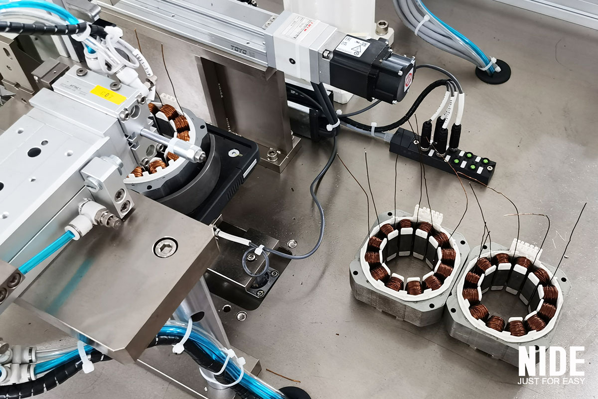 Nide_Group's tweet photo. BLDC Motor Manufacturing
-Auto BLDC stator wire end termination
#motor #manufacturing #machine #nidegroup #BLDC https://t.co/w2XtLvu374
