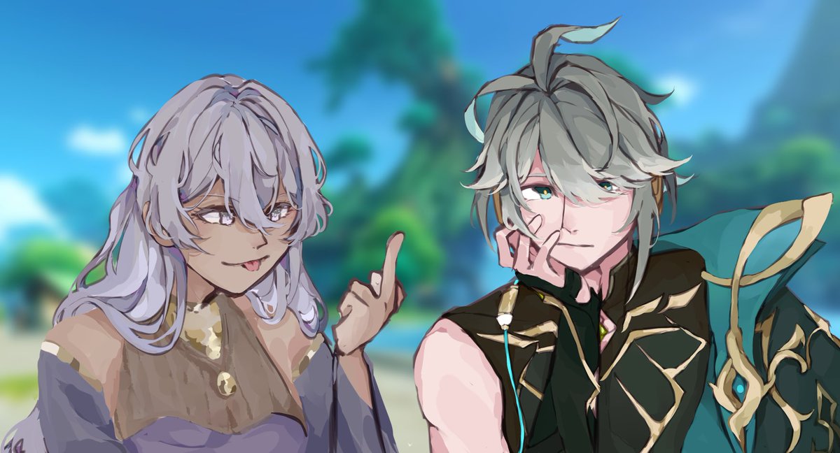 bucinhaitham's tweet photo. also little update i yume with dainsleif and alhaitham HEJHDBEBFBFB BUT YEAH THATS ALL okay bye 🔥🔥🔥

© runarrunn 
© my irl https://t.co/nOzBRuOEGI