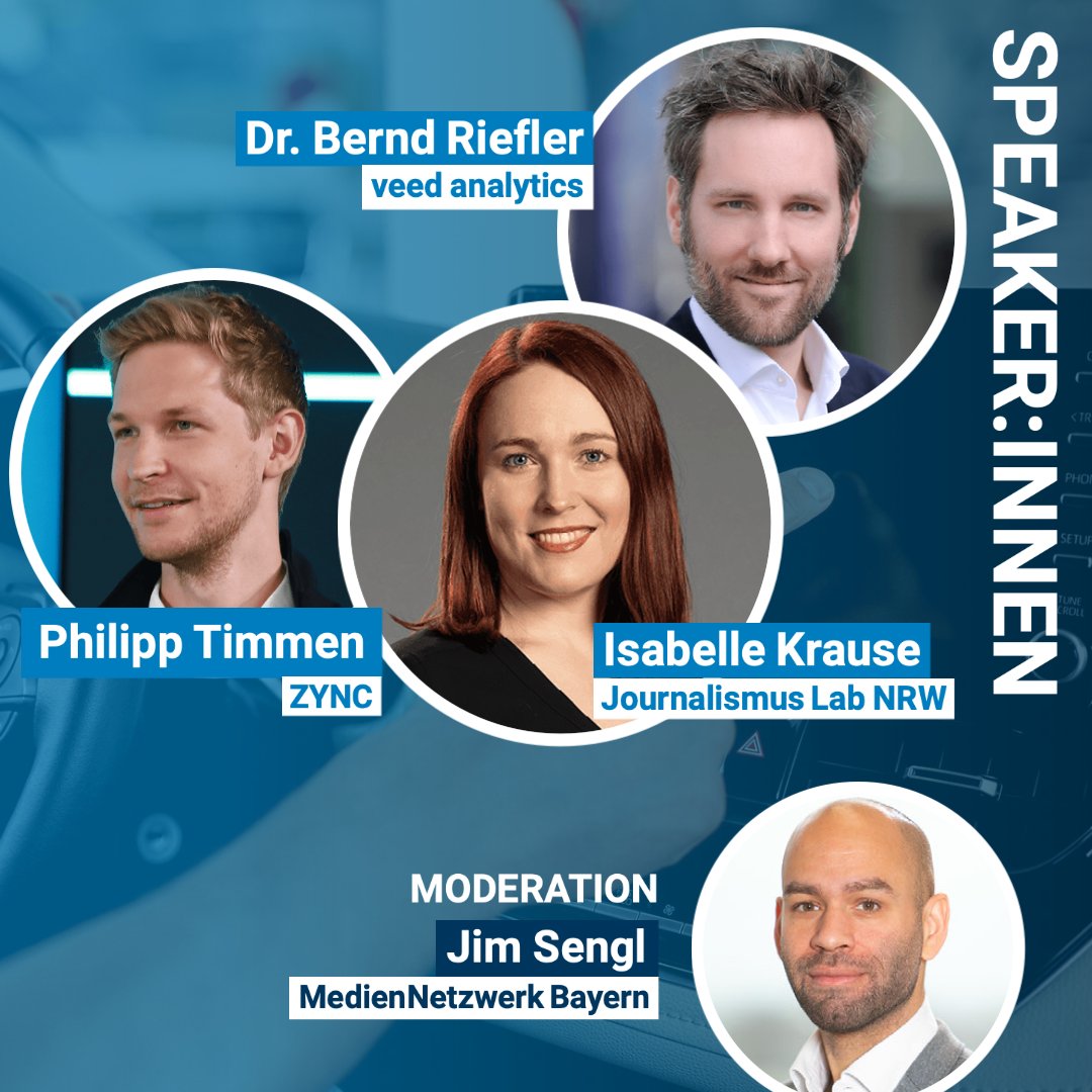 MedienNetzwerkBayern (@mediennetzwerkb) on Twitter photo Wie bringen wir Inhalte auf die Straße? Um die #Mediennutzung im Auto geht es bei unserem <a href="/medientage_mtm/">MEDIENTAGE MÜNCHEN</a> Panel am 19.10. um 12:50 Uhr. Mit dabei: Unser Vernetzungsexperte <a href="/JimSengl/">Jim Sengl</a>, <a href="/veed_analytics/">veed analytics</a>, @journalismuslab & <a href="/zyncinc/">Zync</a>. Alle Infos gibt's hier: mediennetzwerk-bayern.de/events/medient… Wie bringen wir Inhalte auf die Straße? Um die #Mediennutzung im Auto geht es bei unserem <a href="/medientage_mtm/">MEDIENTAGE MÜNCHEN</a> Panel am 19.10. um 12:50 Uhr. Mit dabei: Unser Vernetzungsexperte <a href="/JimSengl/">Jim Sengl</a>, <a href="/veed_analytics/">veed analytics</a>, @journalismuslab & <a href="/zyncinc/">Zync</a>. Alle Infos gibt's hier: mediennetzwerk-bayern.de/events/medient…