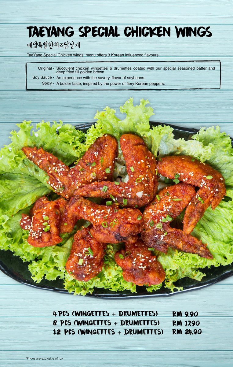 Cyberjaya Info on Twitter "Untuk menu penuh, boleh follow page Tae