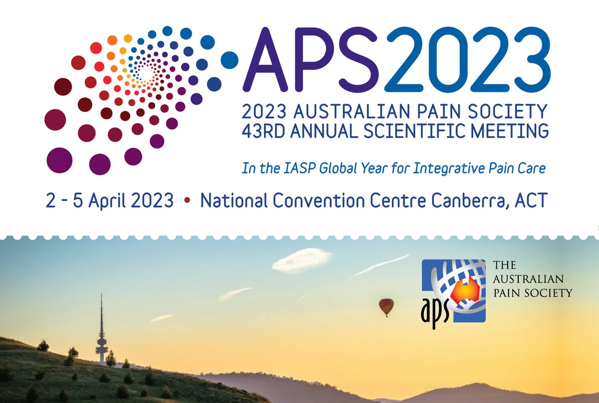 #AusPainSoc 2023 conference in Canberra - some deadlines next week! Check key dates here: ow.ly/MqSX50L5sCI