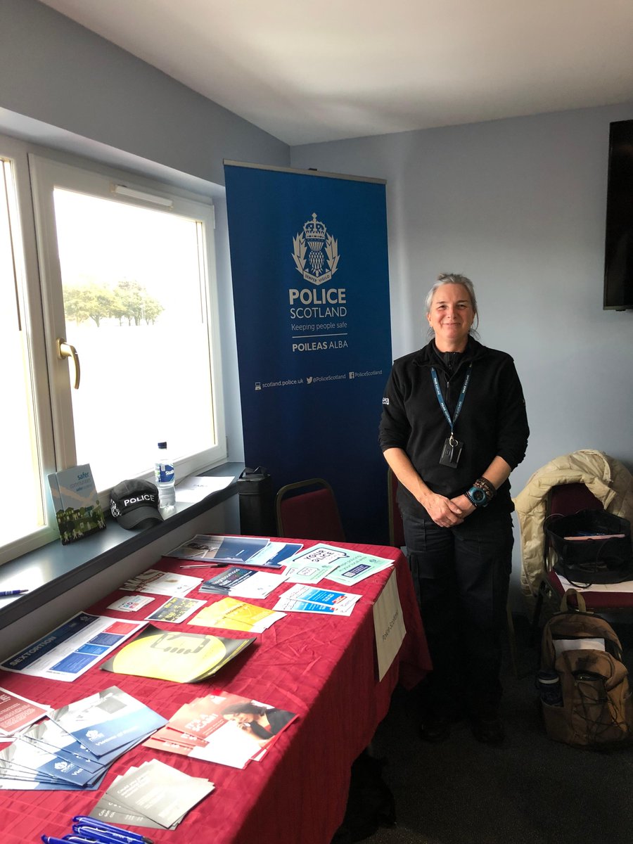 PSOSTayside's tweet photo. Angus Preventions officers attended a Cost of Living Roadshow at Gayfield, Arbroath. They were on hand to offer advice on crime prevention, financial harm and scams. The event was a big success, being attended by partners and members of public #ProtectingTheCommunity https://t.co/KbMp4bm7B2