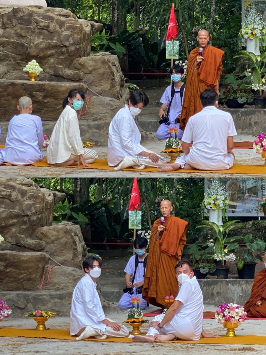 chocopavell's tweet image. very warm, hopefully Gulf and all those present will always be blessed 🙏🤍

#ร่วมบุญกับกลัฟ2565
@gulfkanawut