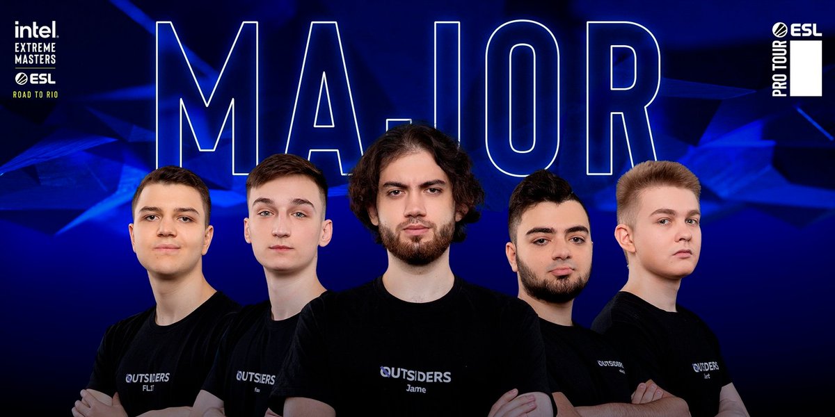 🇬🇧 Outsiders complete the list of participants of the Major from Europe!

2:0 vs 🇫🇷 Falcons