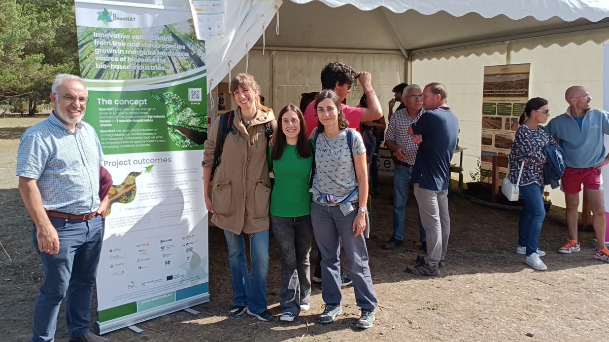 T_CoelloGarcia's tweet photo. El proyecto @BeonNAT_H2020 en #CABFOREST de la mano de @FCesefor y @CederCiemat. @CBE_JU
 #H2020 https://t.co/CpN4hyJAPU