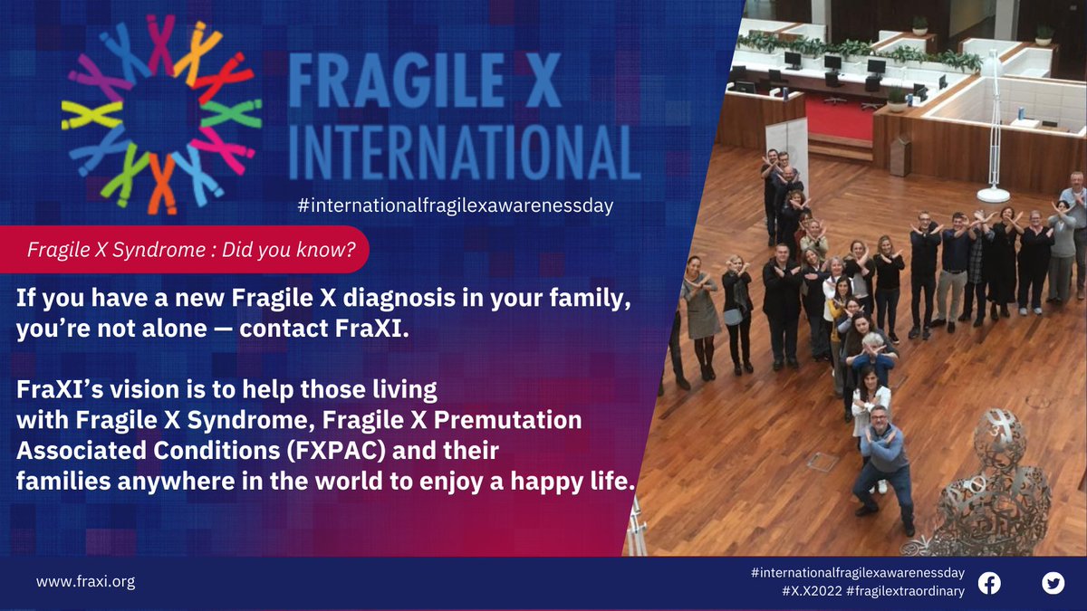 #internationalfragilexawarenessday #XX2022 #fragilextraordinary