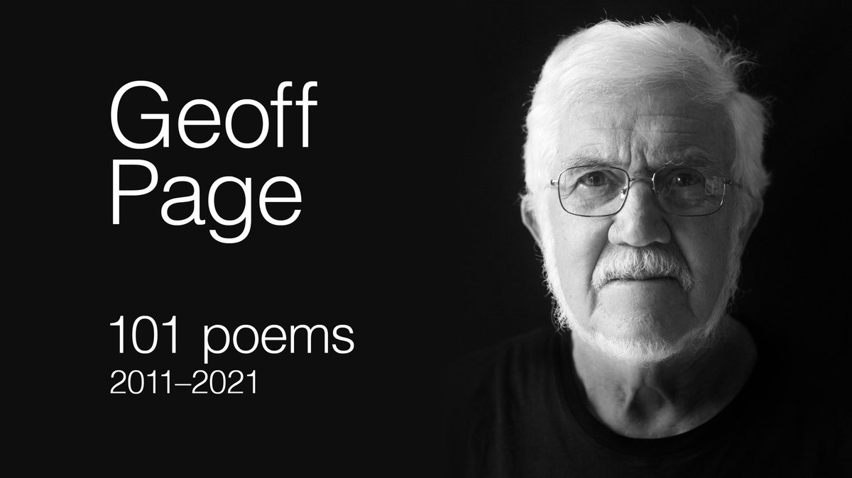 Pitt Street Poetry (@pittstpoetry) on Twitter photo Geoff Pageās ā101 Poemsā launches on Wednesday October 12th, 8pm on Zoom.
Donāt miss out on the final Fringe Event for the 2022 season!
To get the zoom link just send us an email: psp@pittstreetoetry.com pittstreetpoetry.com Geoff Pageās ā101 Poemsā launches on Wednesday October 12th, 8pm on Zoom.
Donāt miss out on the final Fringe Event for the 2022 season!
To get the zoom link just send us an email: psp@pittstreetoetry.com pittstreetpoetry.com