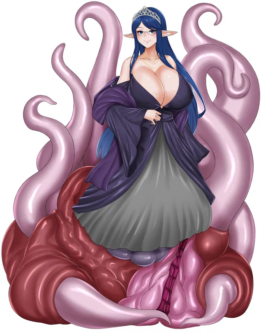 【Skeb】ご依頼ありがとうございました!ぬちぬちの触手描くの楽しい! 