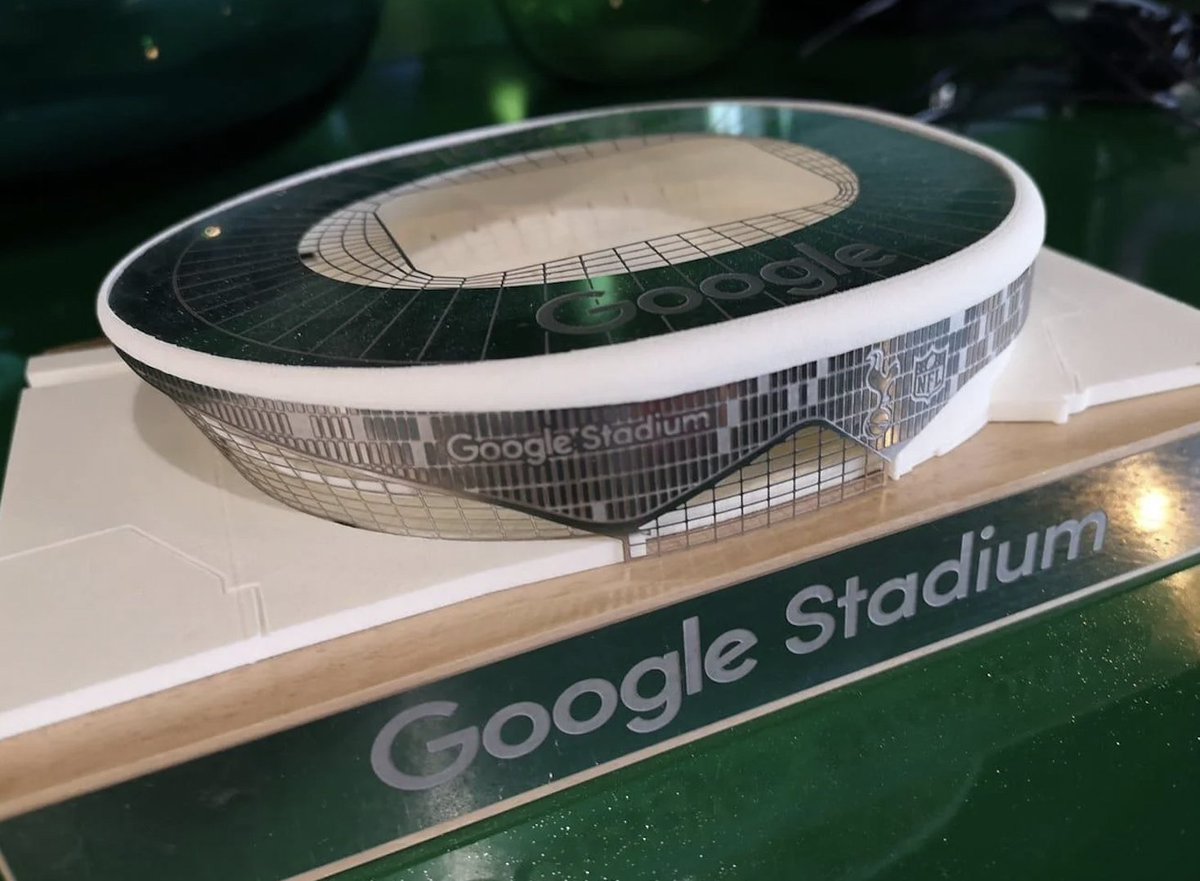 DeadlineDayLive's tweet photo. 🚨 Google are in talks with Tottenham over a deal for the naming rights of their new stadium.

(Source: @David_Ornstein) https://t.co/jq8rKnvcAH