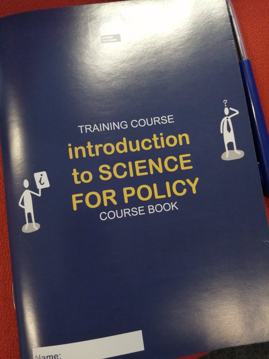 Anton1n0Puglisi's tweet photo. So excited to start the EU Training of Trainers course on #science_policy with @StephanyMazon https://t.co/m8R5ySs4B1