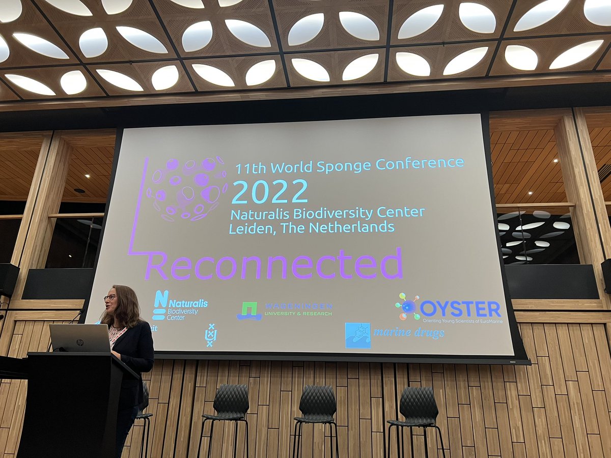 <a href="/DevoogdNicole/">nicole de voogd</a> and Edwin van Huis officially open the #11worldspongeconference @Naturalis_Sci!! very happy to see everyone here (and online) and wish everyone a great conference!
