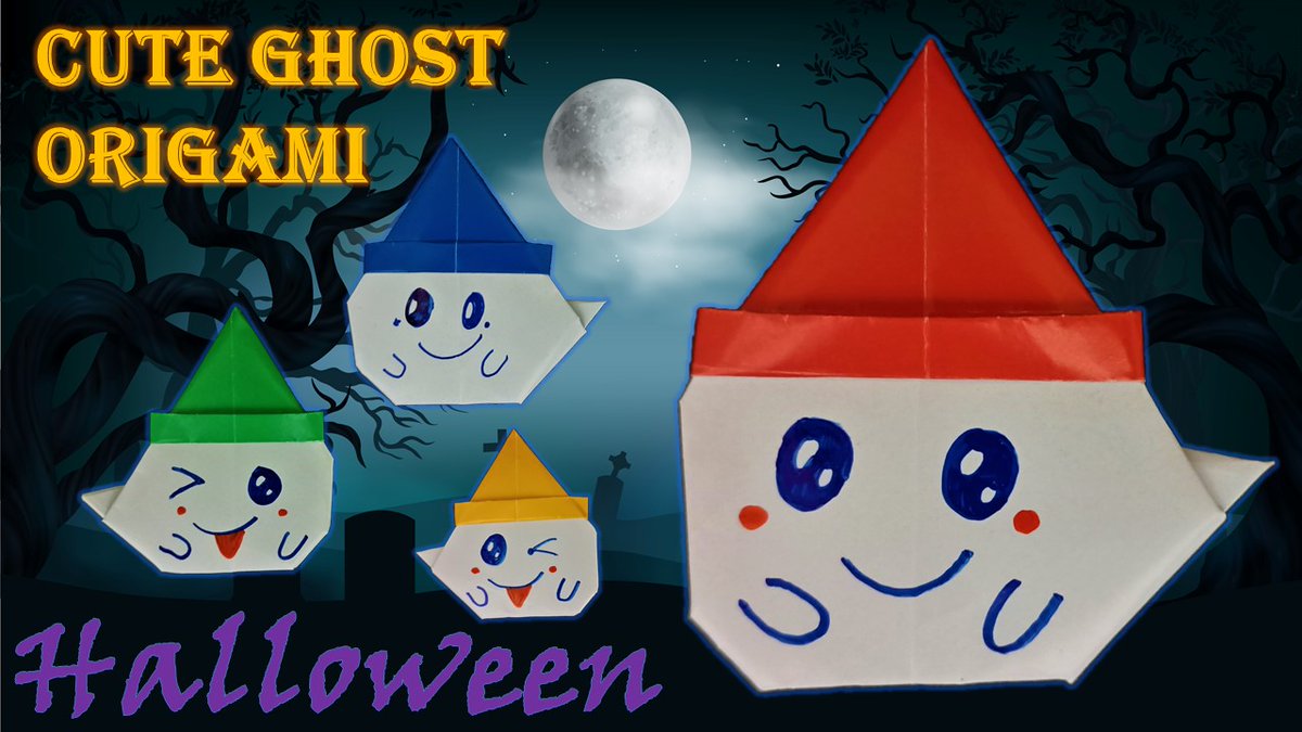 MimiKids_TV's tweet photo. https://t.co/bLNu1DtgXe

Origami Halloween GHOST cute easy #easyorigami #origamitutorial #halloween #octoberfest #papercraft https://t.co/WYlkPwwydX