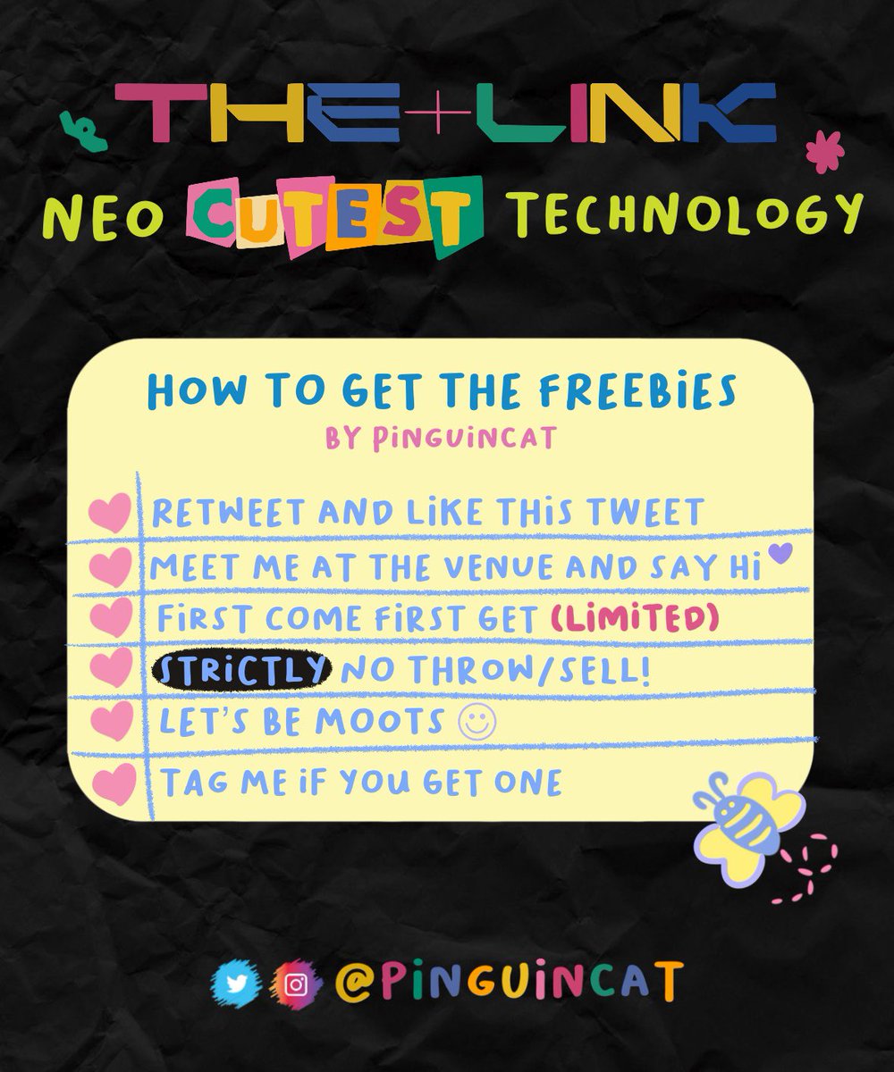 fortunekiky's tweet photo. [ ♡ rt &amp; likes are vvv appreciated ♡ ] 

NEO CITY : JAKARTA THE LINK
freebies by @pinguincat 

📆: 4-5 November 2022
📍: ICE BSD
⏰: TBA

Limited quantity. Details on the pic.

🧸do the rules and find me🧸

SEE YOU CZNIES💚

#TheLinkinJKT #THELINKTourJakarta @NCTsmtown_127 https://t.co/LCN6HymdGr