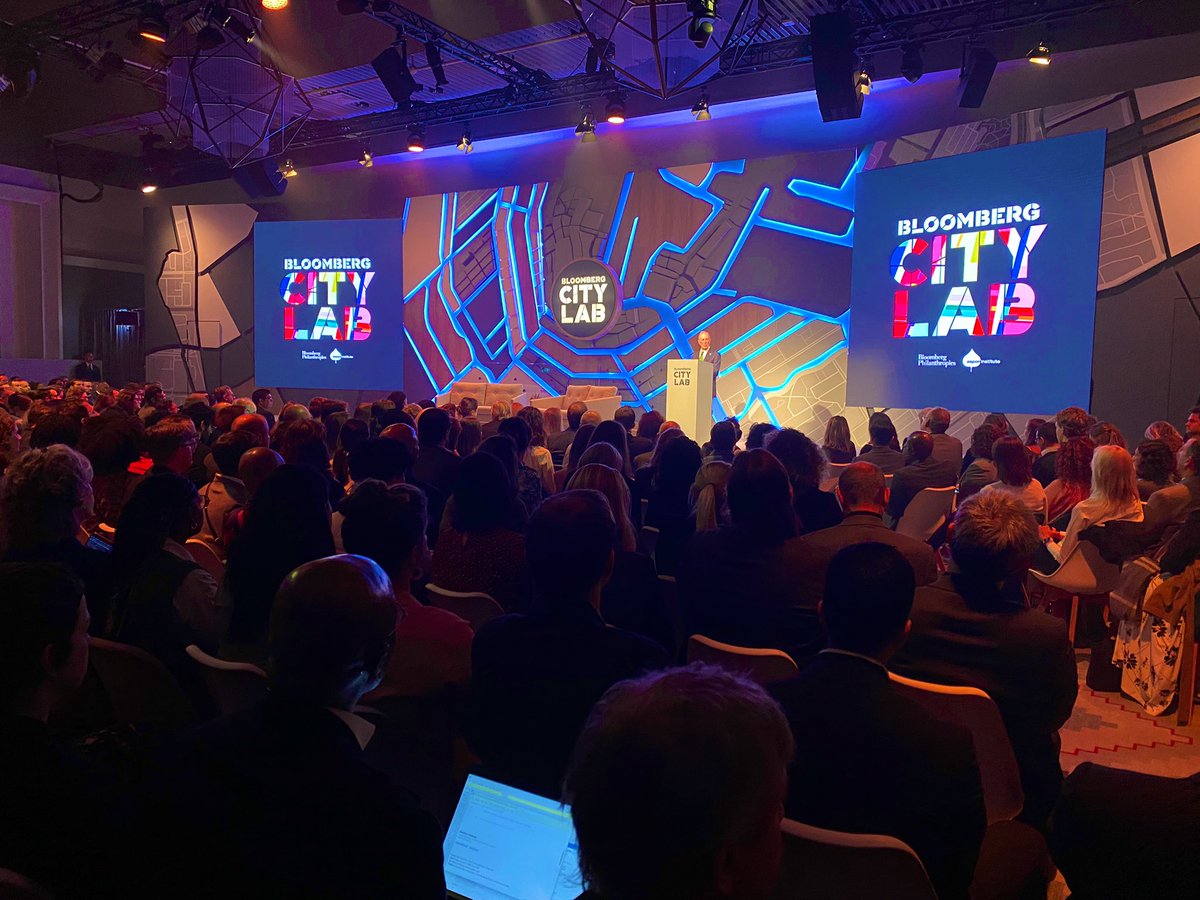 <a href="/MikeBloomberg/">Mike Bloomberg</a> opening the #citylab in Amsterdam on city managers’ need have to COPY-EDIT-PASTE from one another in a context of ever limited resources. <a href="/BloombergCities/">Bloomberg Cities</a>