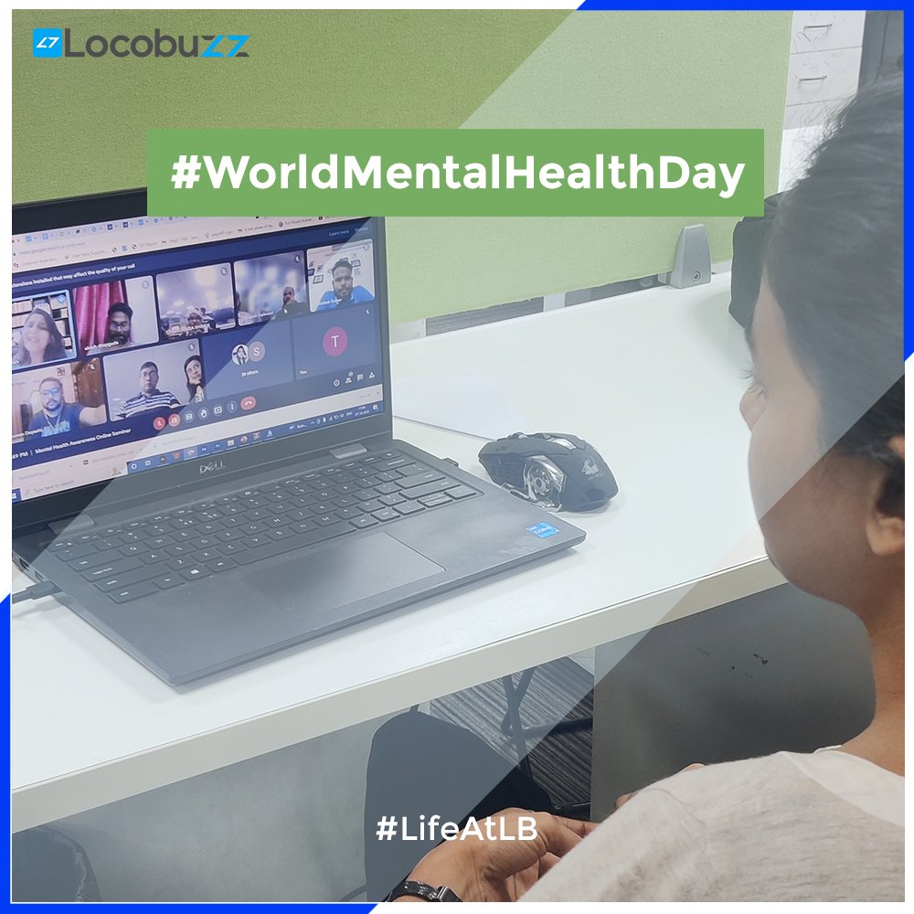 LocoBuzzIndia's tweet photo. 20% of youth have mental health conditions, with 1οΈβ£ in every 10 young individuals suffering a period of heavy depression.π
We are grateful to Ms Kirti Shah, Director of @_littlepods, for providing guidance on handling such situations.
#PoweredByLB #LifeAtLB #WorldMentalHealthDay https://t.co/IQp1WxqJjT