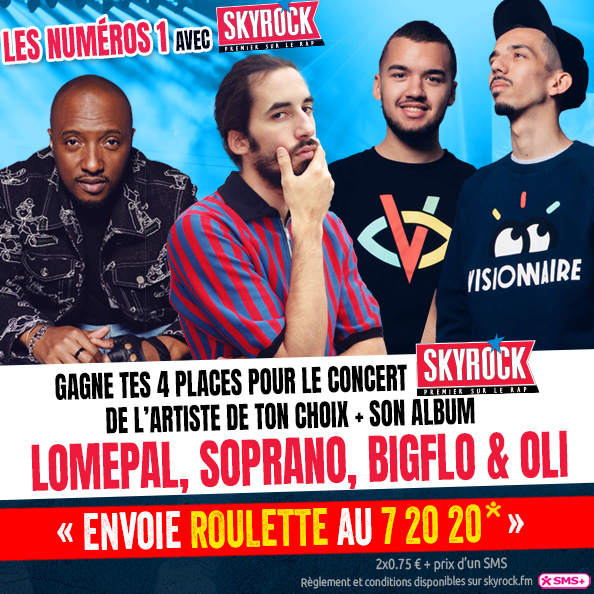 SkyrockFM's tweet photo. #skyrockdedicace te cale #MauvaisOrdre de #Lomepal !! 💥 #NP
🔊 https://t.co/80SMmalfU0
🚨 Chope tes places pour sa #TournéeSkyrock et son #KitAlbums dans la #Roulette 🚨 https://t.co/3k6MO9BLiw
