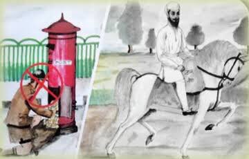 thakurdalipsing's tweet photo. #WorldPostDay2022 Kuka estd their own postal system to send secret communications in 1857. Those chosen for this work relayed the letters, travel on foot avoiding the highways, sometimes with horses. The highly confidential and secret messages were carried by word of mouth only. https://t.co/Gsu6chUbeP