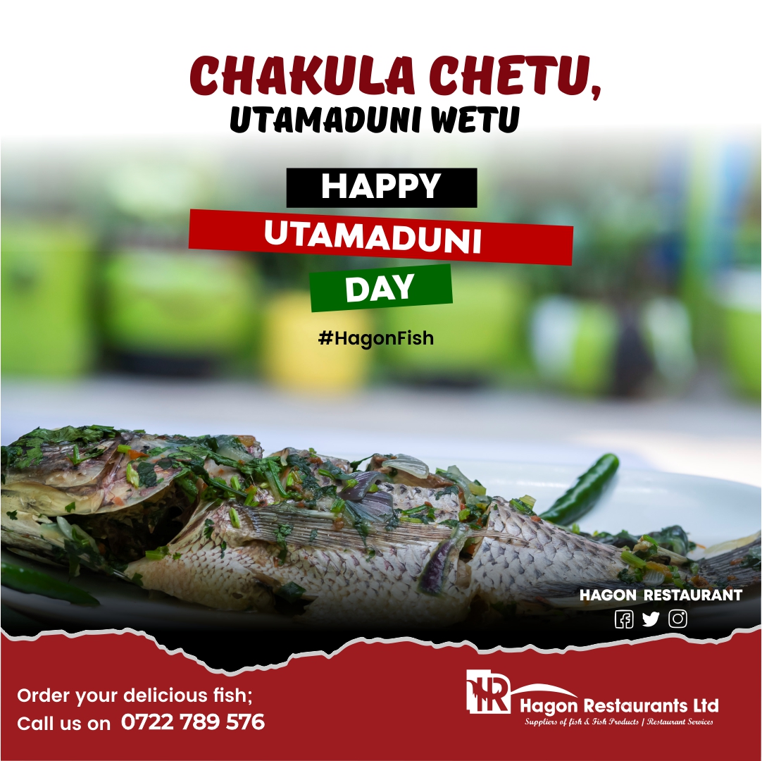 HagonRestaurant's tweet photo. Fish delicacy has been and is still part of our culture to date. Happy Utamaduni Day! #hagonfish #UtamaduniDay2022 #ChakulaChetuUtamaduniWetu https://t.co/SmvhVcnYiE