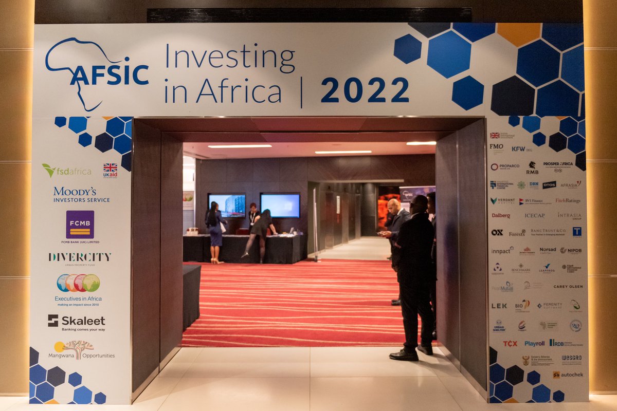 AFSICafrica's tweet photo. Welcome to AFSIC 2022. We’re all on-site and ready to welcome you. #afsic2022 #afsic #investinginafrica https://t.co/FoFiX10kab