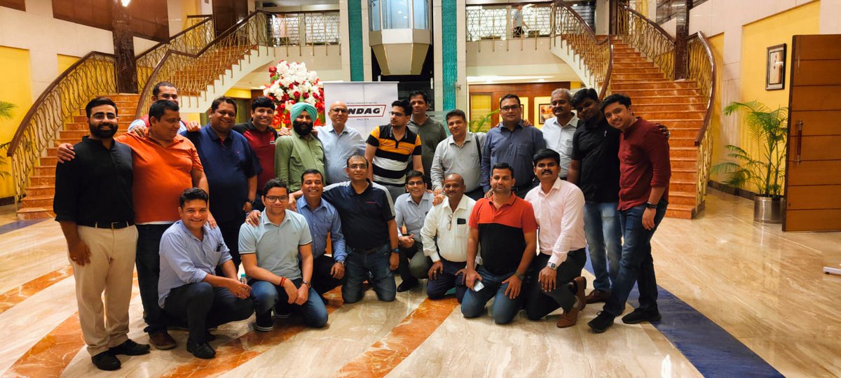 IndagRubber's tweet photo. #IndagRubber organized its Quarterly #Business Planning Meet on 6th - 8th October 2022 in Delhi

We saw 3 days of intensive discussion on how Indag can help take #retreading industry into a new golden age with the support of our retreader family in servicing the #fleets of India. https://t.co/A9PokLCGNQ