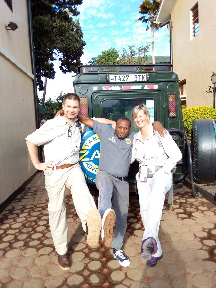 ZaraTours's tweet photo. Good 😊 Morning from #springlandshotel Our #happy #tourists excited and set for the 7 days #Tanzania #Safari @SerengetiParkTz @visitngorongoro
@Tarangirepark with @ZaraTours 

Book Your Safari Today:-
📧 zara@zaratours.com
📱+18665504447 Toll Free Number
#MondayMorning 👇 https://t.co/YiHgRpdpQI