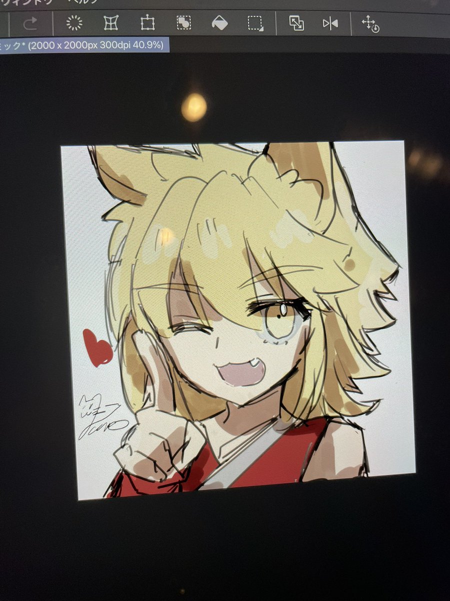 2人の絵 