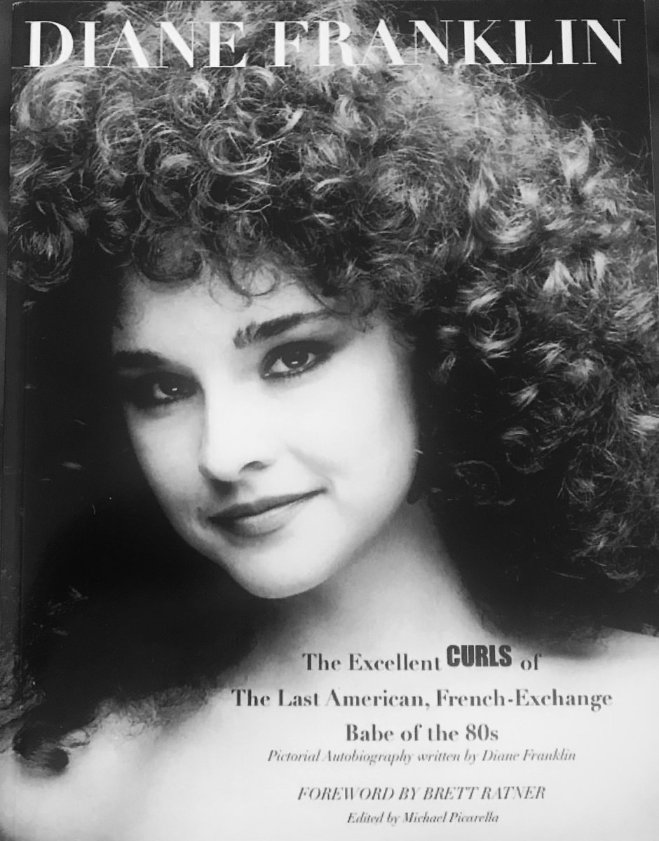 Got curls? Get the book! #80scurlyicon #book #curlyicon #curlyhairstyles #CurlyGirl #1980scurlyhair #curlyhair #celebritycurls #dianefranklin #theexcellentcurlsofthelastamericanfrenchexchangebabeofthe80s