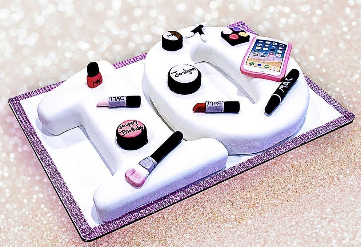Number cake + Make up theme… what’s not to love? 💋💄 #customcakes #customcake #cake #cakeinstagram #cakedecorating #cakesofinstagram 
#fondant #cakes 
#birthday #birthdaycake 
#satinice #satinicefondant 

instagram.com/p/Bq3aK-BgcFN/…