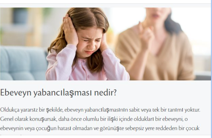 AhmetHakanakc1's tweet photo. Ebeveyn Yabancılaştırması nedir?

Eğer çocuğunuzun her gün biraz daha kendini geri çekiyorsa,
Eğer çocuğunuzla ilişkinizin gittikçe bozulduğunu hissediyorsanız,
Eğer bunun sebebinin diğer ebeveyn tarafından çocuğun dolaylı yada direk yönlendirilmesi olduğunu düşünüyorsanız, https://t.co/RogsEKvxFt