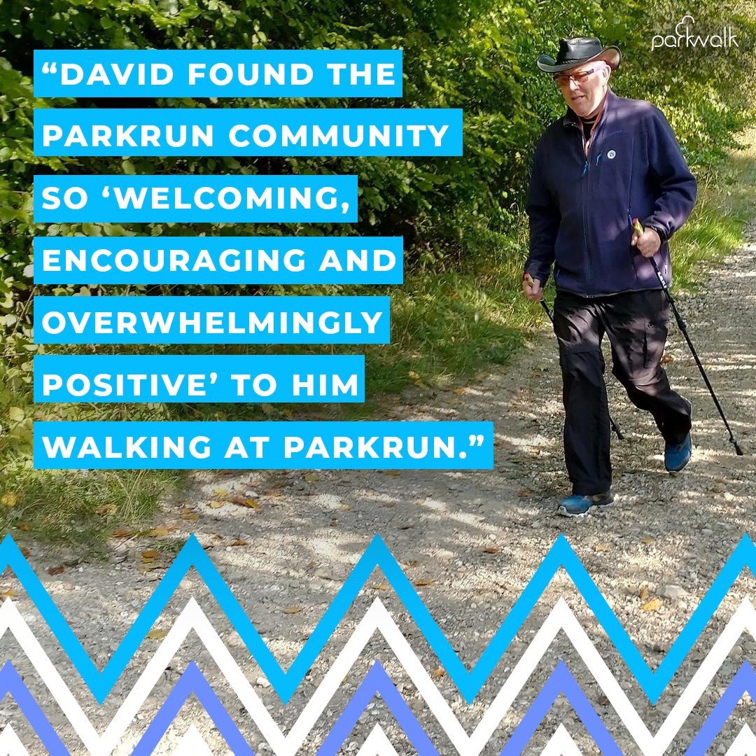 parkrunUK's tweet photo. “My husband David was diagnosed with Parkinson’s and thought he would be unable to exercise again. 

“After taking up Nordic Walking he realised he would be able to #parkwalk. I enjoy parkrunn with David and it’s so much nicer to share the experience."

💬  Gill

🌳  #loveparkrun https://t.co/iwM8cE8Zrt