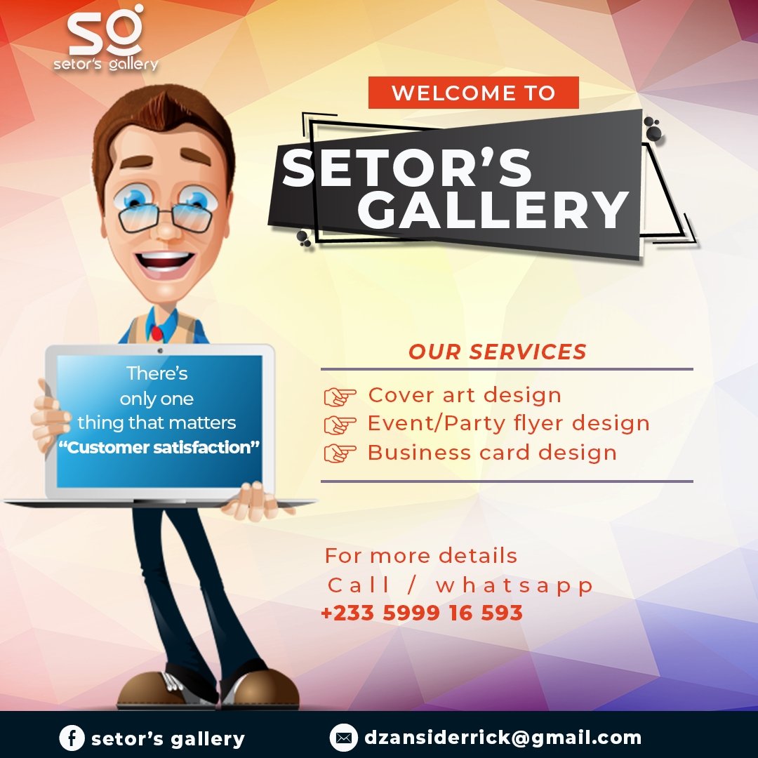 Av_Therick's tweet photo. A new week to get started with aesthetic and quality designs.
We're into Music and album cover arts, events flyers and posters.
Reach out to us on WhatsApp (+233 599916593) for more details
#UkraineRussianWar #Cookietee #Mahama #Amoani #Xornam https://t.co/Jp2cLCL7e6