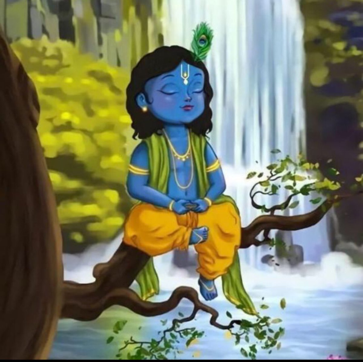 rn__r_'s tweet photo. Prem zid se nahi
Kismat se milta hai
Warn puri duniya ka malik
Apni radha ke bina nahi rahte
|| Jai Shree Krishna ||
 #depression #LoveStory #radheradhe #วอลเลย์บอลหญ. #love #Krishna #prem https://t.co/mkirsYSJzb