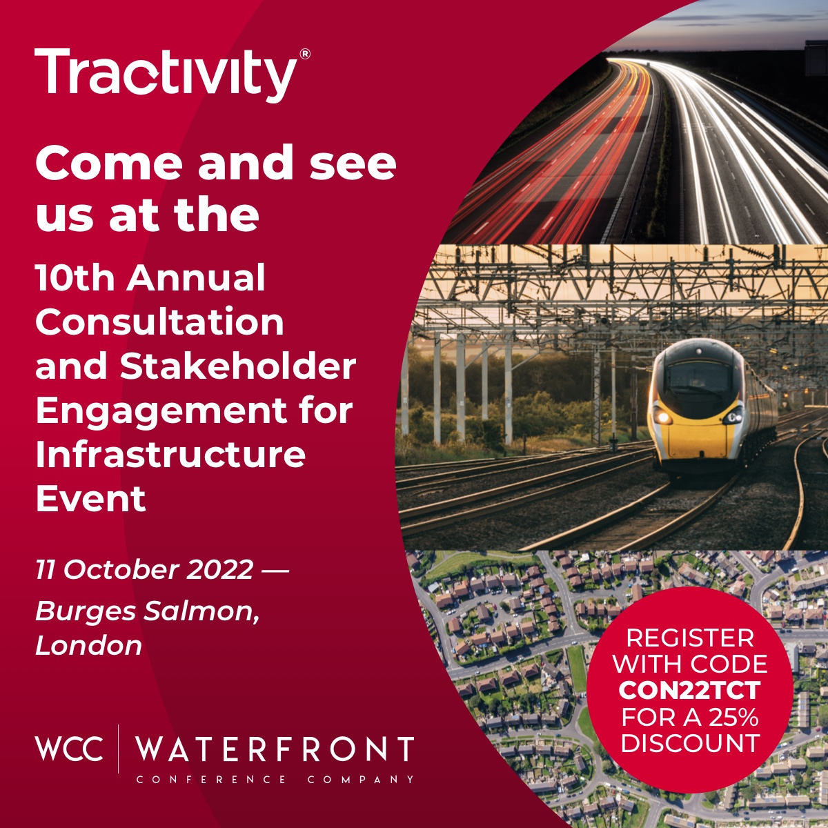 Tractivity_SRM's tweet photo. Come visit us tomorrow at the @WFplanning's Consultation and Stakeholder Engagement Event and explore the future of consultation!

#ConsultationInfra22 #tractivity #publicconsultation #publicengagement #stakeholderengagement https://t.co/sBQTAcZjDV
