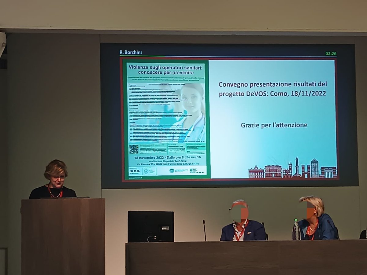 Presentazione dei primi risultati progetto DeVOS al congresso #SIML2022 di Genova:✅
Prossima tappa: 18 Novembre 2022!👇  uninsubria.it/sites/default/…
#violenza #lavoro #sanità