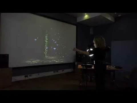 Have you seen anything like this digital #performance before? Franziska Baumann performs using pre-recorded sounds that are triggered as she's moving & feeling through the piece. She's also controlling the sound processing effects of her voice! Video: buff.ly/3e5VXlZ